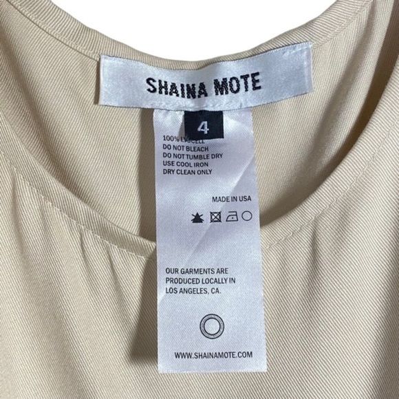 Shaina Mote Lyocel Ecru Tie Back Jumpsuit - Picture 7 of 9